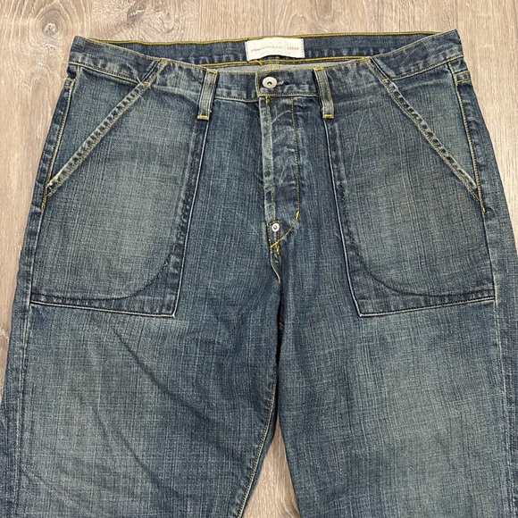 Mens Kitson Y2K vintage Paper Denim & Cloth Utility Pocket Bootcut Jeans - Picture 4 of 8